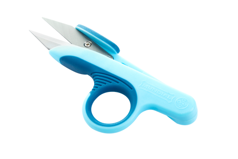 Mundial 1901-4  Thread Clip Scissors Super Edge 4.5 inches Blue