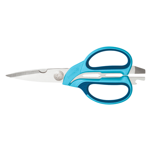 Mundial 1966-9 Take-A-Part Kitchen Shears Super Edge 9 inches Blue