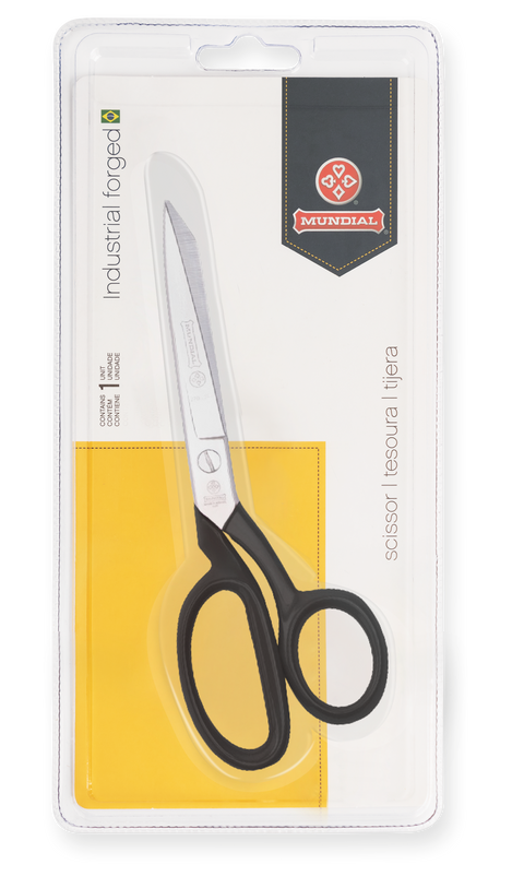 Mundial 270-6 Bent Trimmer Dressmaker Scissors Industrial Forged 6 inches Black