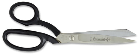 Mundial 271-8KE Bent Trimmers Scissors Industrial Forged 8 inches Black Left Hand