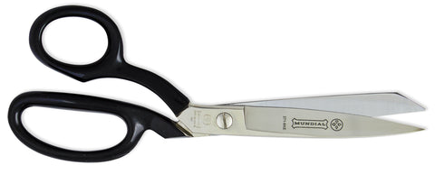 Mundial 271-8KE Bent Trimmers Scissors Industrial Forged 8 inches Black Left Hand