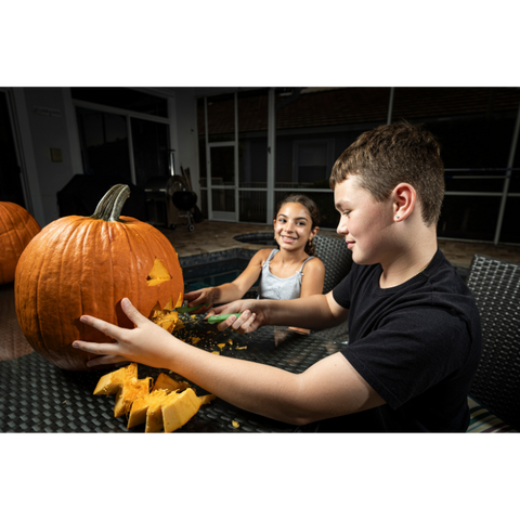 Mundial Halloween Pumpkin Carving Kit 8-Piece Set with Storage Case