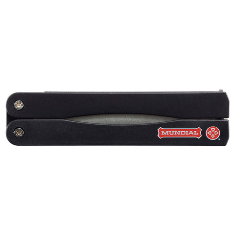 Mundial 3311-4 Compact Folding Diamond Sharpener 4 inches Black