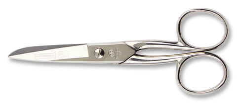 Mundial 437-5 Sewing Scissors Classic Forged 5 inches Silver Nickel Plated