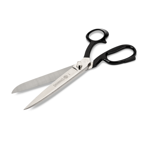 Mundial 490-12Y Stay-Set Bent Trimmers Industrial Forged 12 inches Black