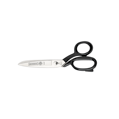 Mundial 490-8NP Bent Trimmers Industrial Forged 8 inches Black