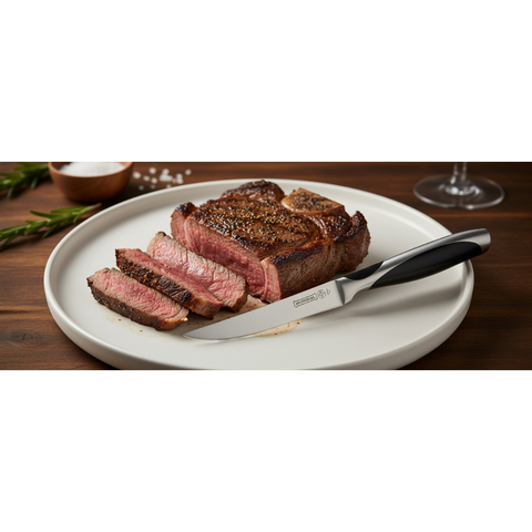 Mundial SK-004 Steak Knife Plain Edge 5 inches Black