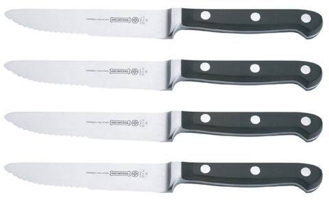 Mundial BP5130-5E Steak Serrated Knife 5100 Series 4-Piece Set Black