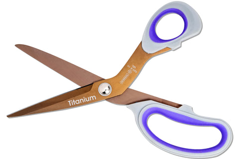Mundial 560 Multipurpose Bent Shears Titan-Edge 8.5 inch Gray & Purple