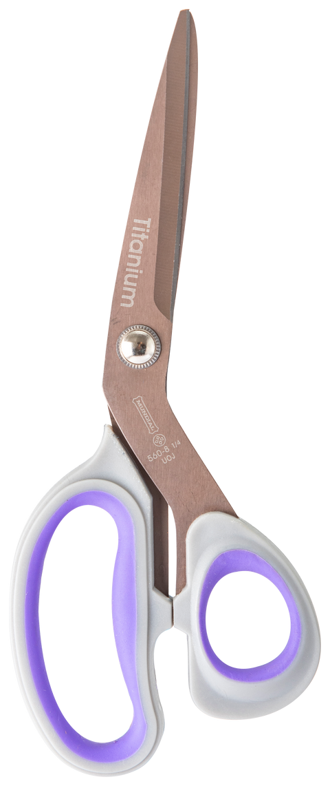 Mundial 560 Multipurpose Bent Shears Titan-Edge 8.5 inch Gray & Purple