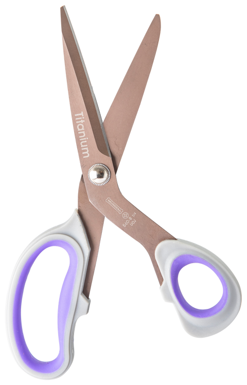 Mundial 560 Multipurpose Bent Shears Titan-Edge 8.5 inch Gray & Purple