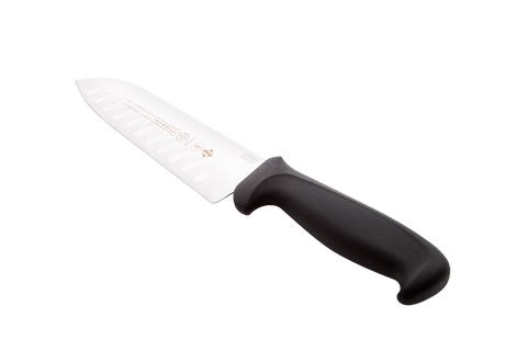 Mundial 5604-7GE PR RF Santoku Knife Hollow Edge 5600 Series 7 inches Black