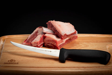 Mundial 5607-6 Boning Knife Curved Semi-Stiff 5600 Series 6 inches Black