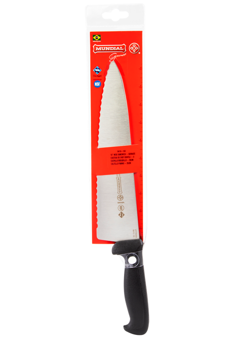 Mundial 5610-10E Bread Knife Serrated 5600 Series 10 inches Black