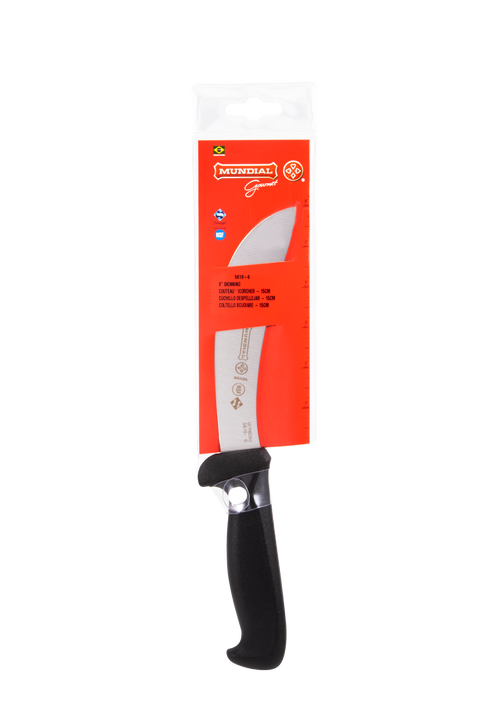 Mundial 5619-6 PR RF Skinning Knife 5600 Series 6 inches Black