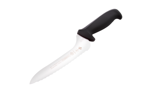 Mundial 5620-7E Bread Knife Offset Serrated 5600 Series 7 inches Black