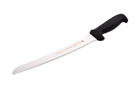 Mundial 5621-10E Bread Knife Curved Micro-Serrated 5600 Series 10 inches Black