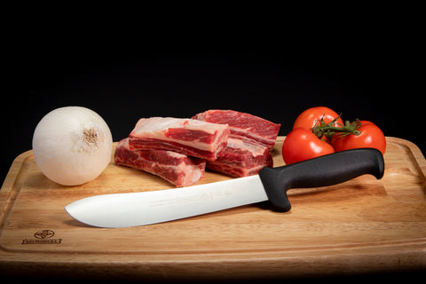 Mundial 5625-8 PR RF Butcher Knife 5600 Series 8 inches Black