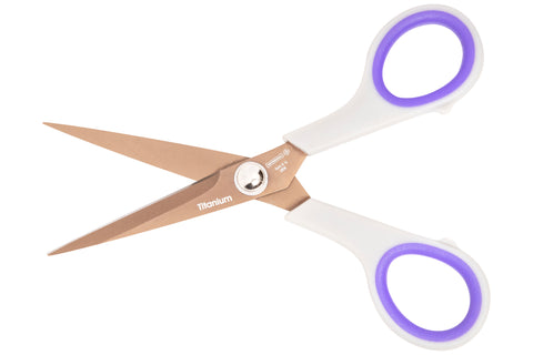 Mundial 564 Hobby & Craft Scissors Titan-Edge 5.5 inches Grey & Purple