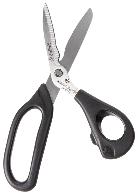 Mundial 5866 Take-A-Part Shears MundiGrip Black