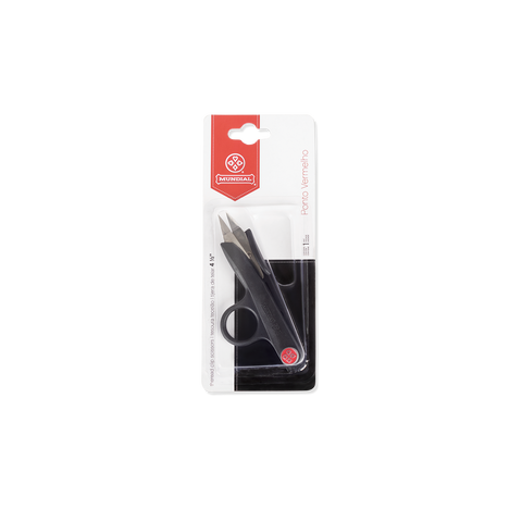 Mundial BP601 Thread Clipper Scissors Red Dot 4.75 inches Black