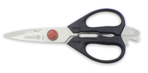 Mundial BP666 Take-a-Part Utility Shears Red Dot 8.5 inches Black