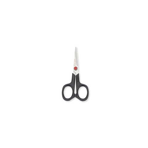 Mundial BP668 Embroidery Scissors Red Dot 4.25 inches Black