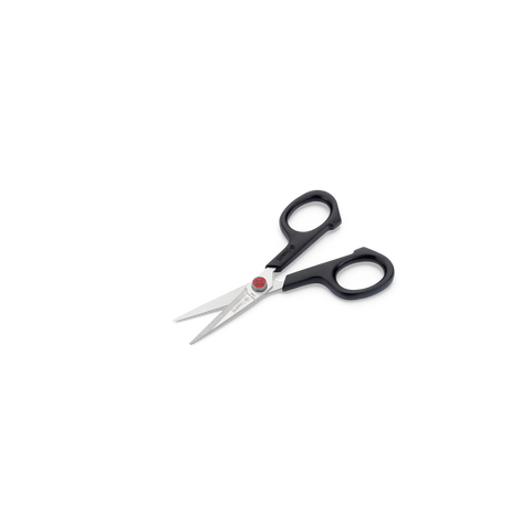 Mundial BP668 Embroidery Scissors Red Dot 4.25 inches Black