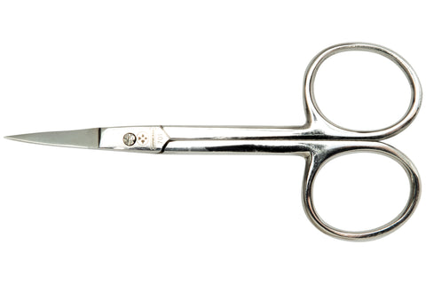 Mundial 701-S Curved Embroidery Scissors Specialty Forged 3.5 inches Silver