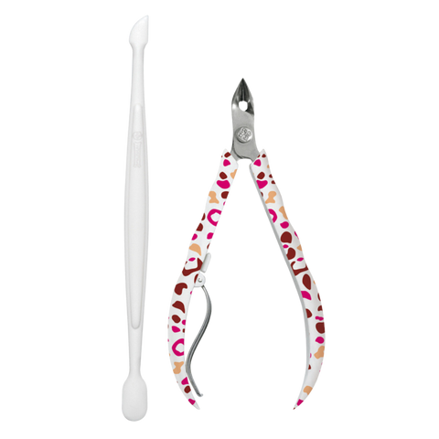 Mundial 758-S Style Cuticle Nipper and Nail Care Kit 2 Piece