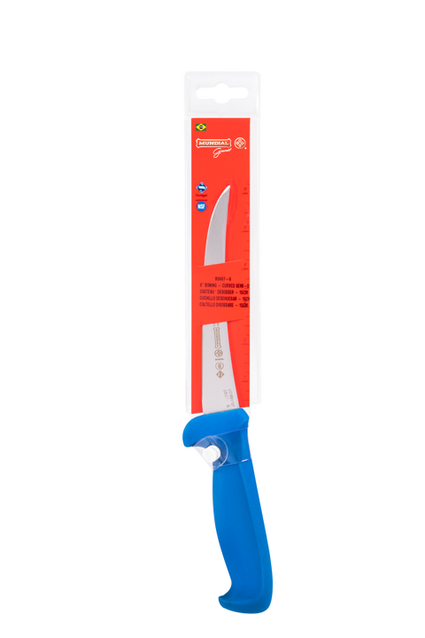 Mundial B5607-6 Curved Semi-Stiff Boning Knife 6 inches Blue
