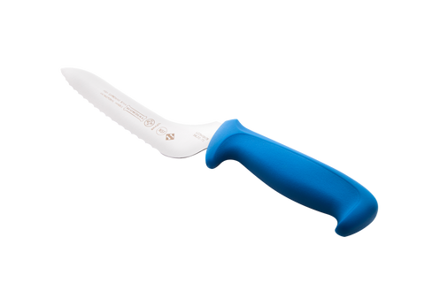 Mundial 5620-7E AZ RF Offset Bread Serrated Knife 5600 Series 7 inches Blue