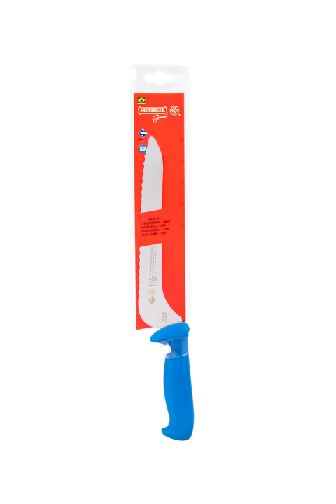Mundial 5620-9E AZ RF Sandwich Knife Offset Serrated Edge 5600 Series 9 inches Blue