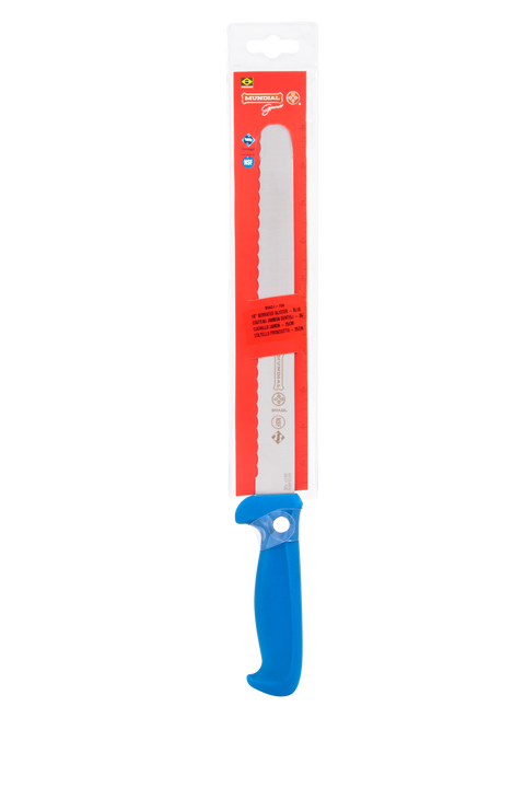 Mundial 5627-10E AZ RF Serrated Slicing Knife 5600 Series 10 inches Blue