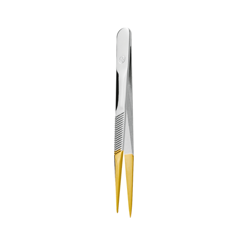 Mundial BC-393 Pointed Tweezers Gold