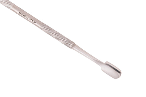 Mundial BC-376 Cuticle Pusher and Stick 2 Piece Set