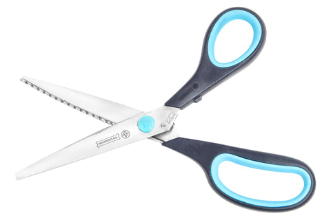 Mundial BP1865-1 Pinking Shears Cushion Soft 8.5 inches Blue