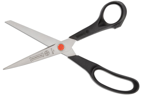 Mundial BP662 Straight Trimming Shears Red Dot 7.5 inches Black