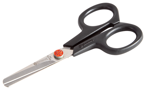 Mundial BP669 Pocket School Scissors Red Dot 4.5 inches Black