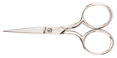 Mundial CR426-4 Classic Forged Embroidery Scissors 4 inches Silver