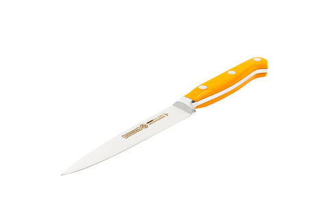 Mundial MC5100-8 Gift Knife Set With Wood Block Colors Series 8 Piece Full Tang Blade