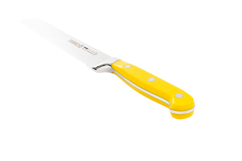 Mundial MC5100-8 Gift Knife Set With Wood Block Colors Series 8 Piece Full Tang Blade