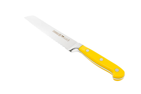 Mundial MC5100-8 Gift Knife Set With Wood Block Colors Series 8 Piece Full Tang Blade