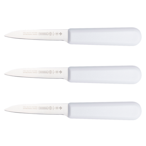 Mundial 3.1/4'' Paring Knife Set 6700 Series 3-Piece Set White