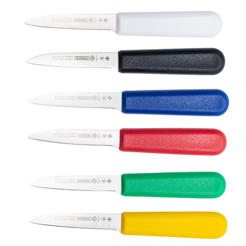 Mundial 3.1/4'' Paring Knife Set 6700 Series 24-Piece Mixed Colors Display Box