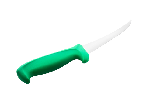Mundial G5607-6 Boning Knife Curved Semi-Stiff 5600 Series 6 inches Green