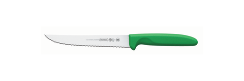 Mundial G5622-6E Utility Knife Serrated Slicing Edge 5600 Series 6 inches Green