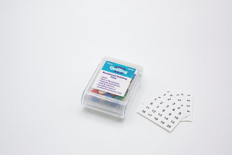 Numbered Pins 0.55 x 45.5 mm 60-Piece