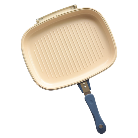 Mundial Double Sided Cast Aluminum Skillet - Nonstick