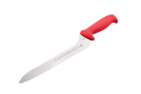 Mundial R5620-9E Bread Knife Offset Serrated 5600 Series 9 inches Red